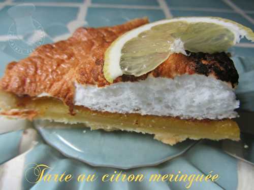 Tarte au citron meringuée de mami