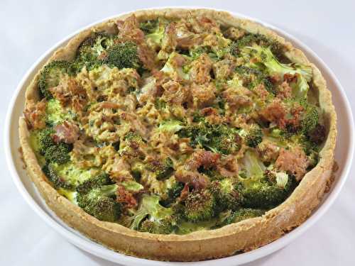 Tarte au thon et au brocoli