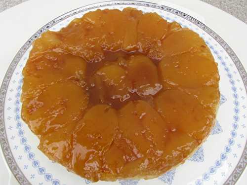 Tatin aux pommes au caramel beurre salé