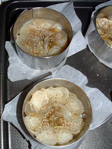 Tatin d'endives au reblochon