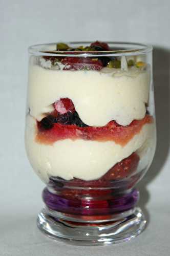 Tiramisu aux fruits rouges