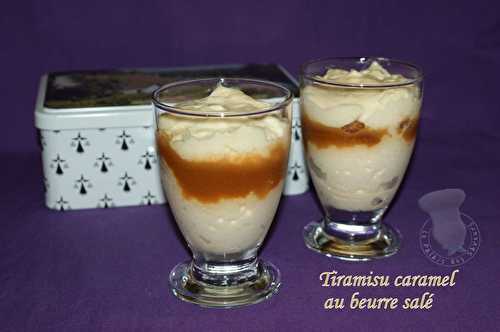 Tiramisu caramel au beurre salé