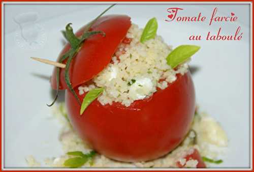 Tomates farcies au taboulé