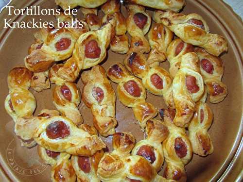 Tortillons aux knackies balls