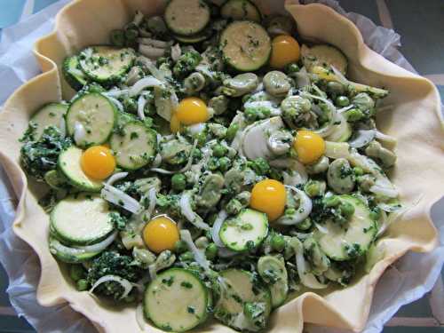 Tourte pascaline aux légumes