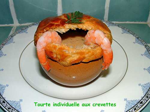 Tourtes individuelles aux crevettes