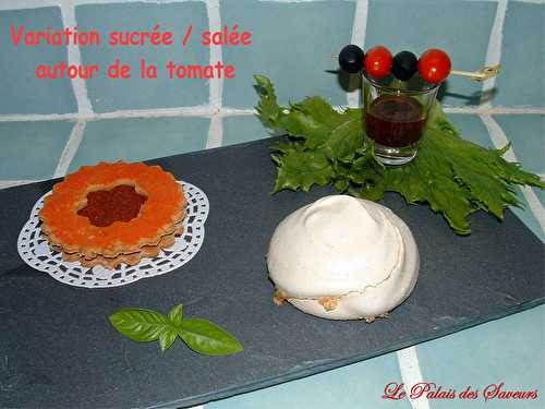 Variation sucrée salée autour de la tomate