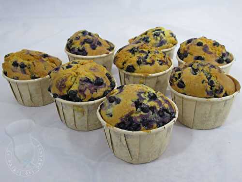 Muffins aux myrtilles