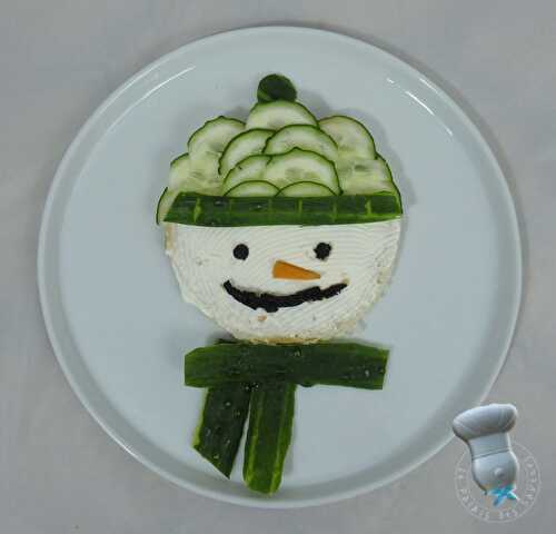 Bonhomme de neige concombre