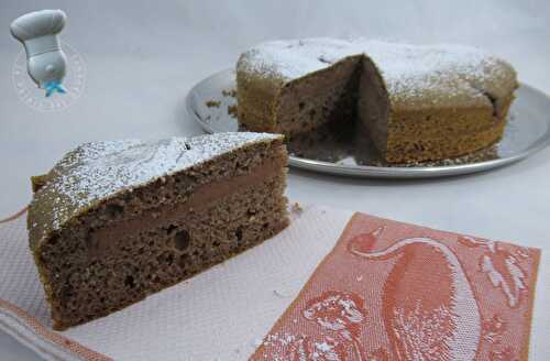 Gâteau farci à la crème de marron