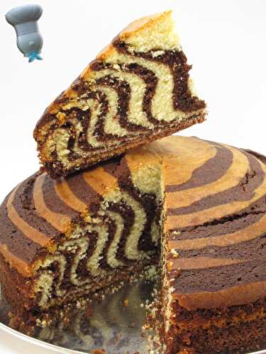 Gâteau zébré