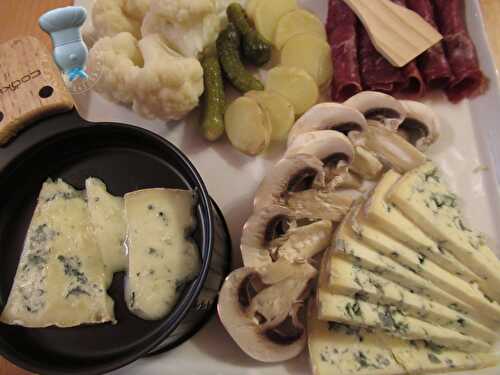 Raclette au bleu de Gex