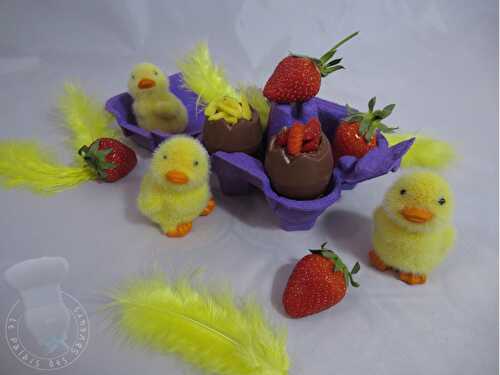 Oeuf coque fruité