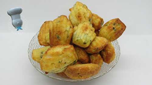 Madeleines de courgette et chèvre