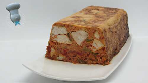 Terrine de poulet à la basquaise