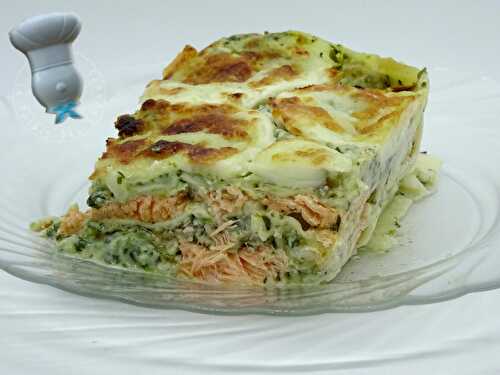 Lasagnes saumon cresson