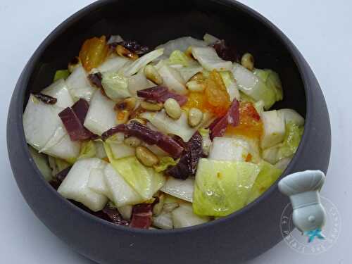 Salade d'endives à l'orange et au magret