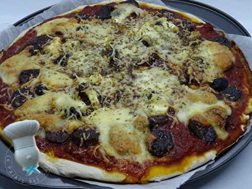 Pizza au figatelli