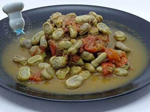 Tajine d'agneau aux fèves