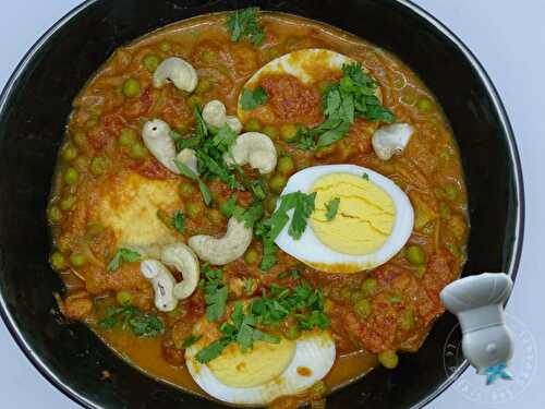 Curry aux oeufs durs