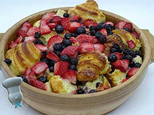 Croissants perdus aux fruits rouges