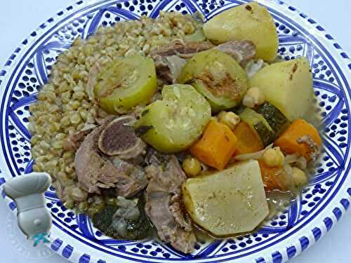 Couscous kabyle à l'épeautre