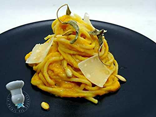 Spaghetti à la crème de butternut