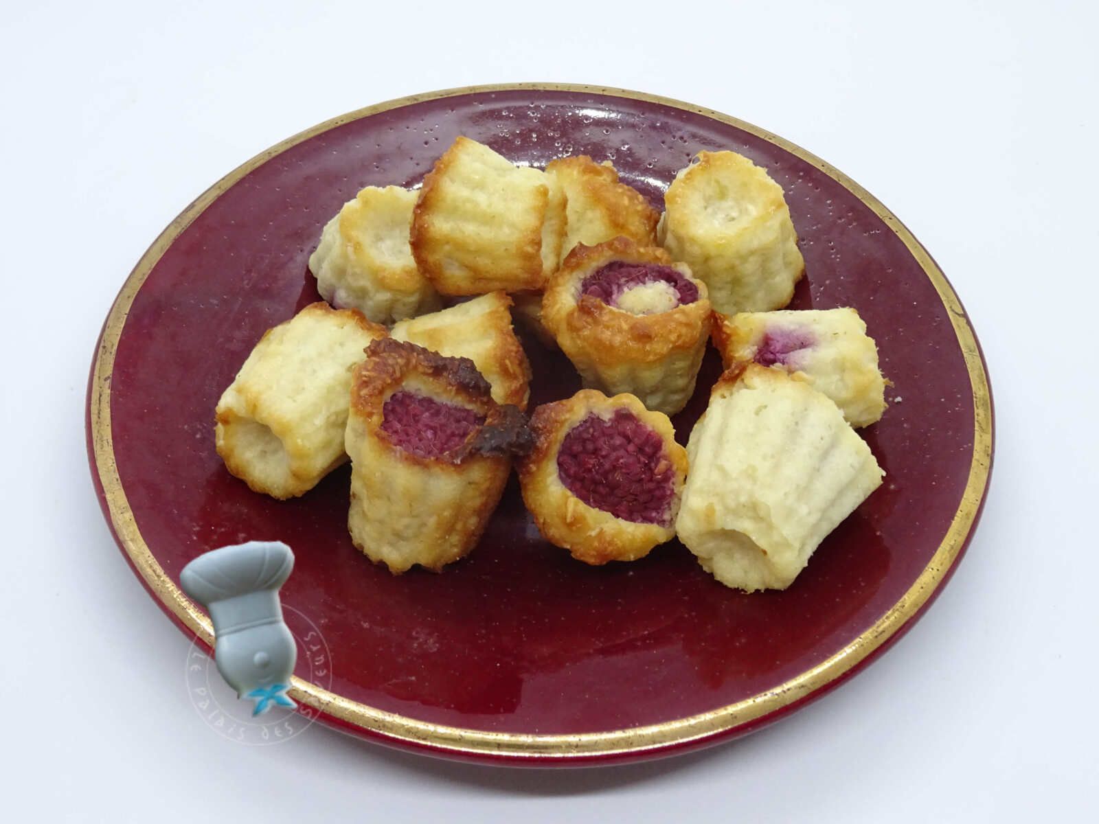 Bouchées framboises coco