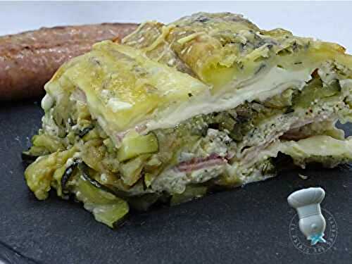 Gratin de ravioles du Dauphiné aux courgettes