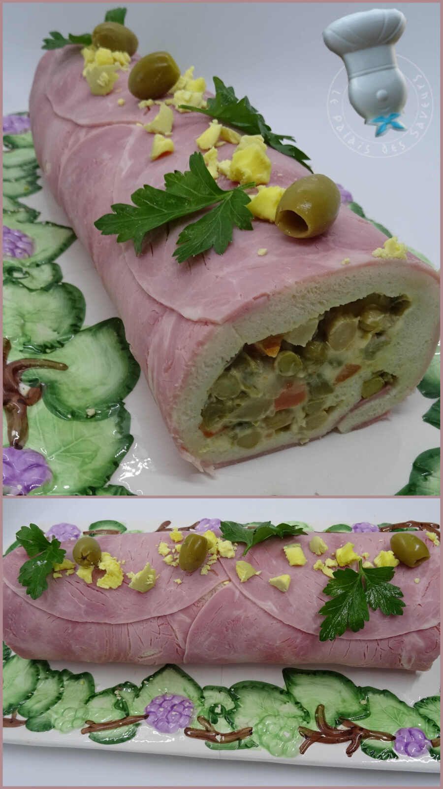 Rouleau à la salade russe