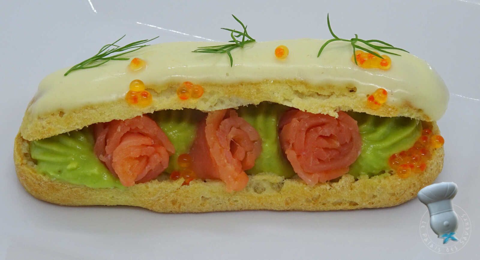 Glaçage mayonnaise pour éclair salé