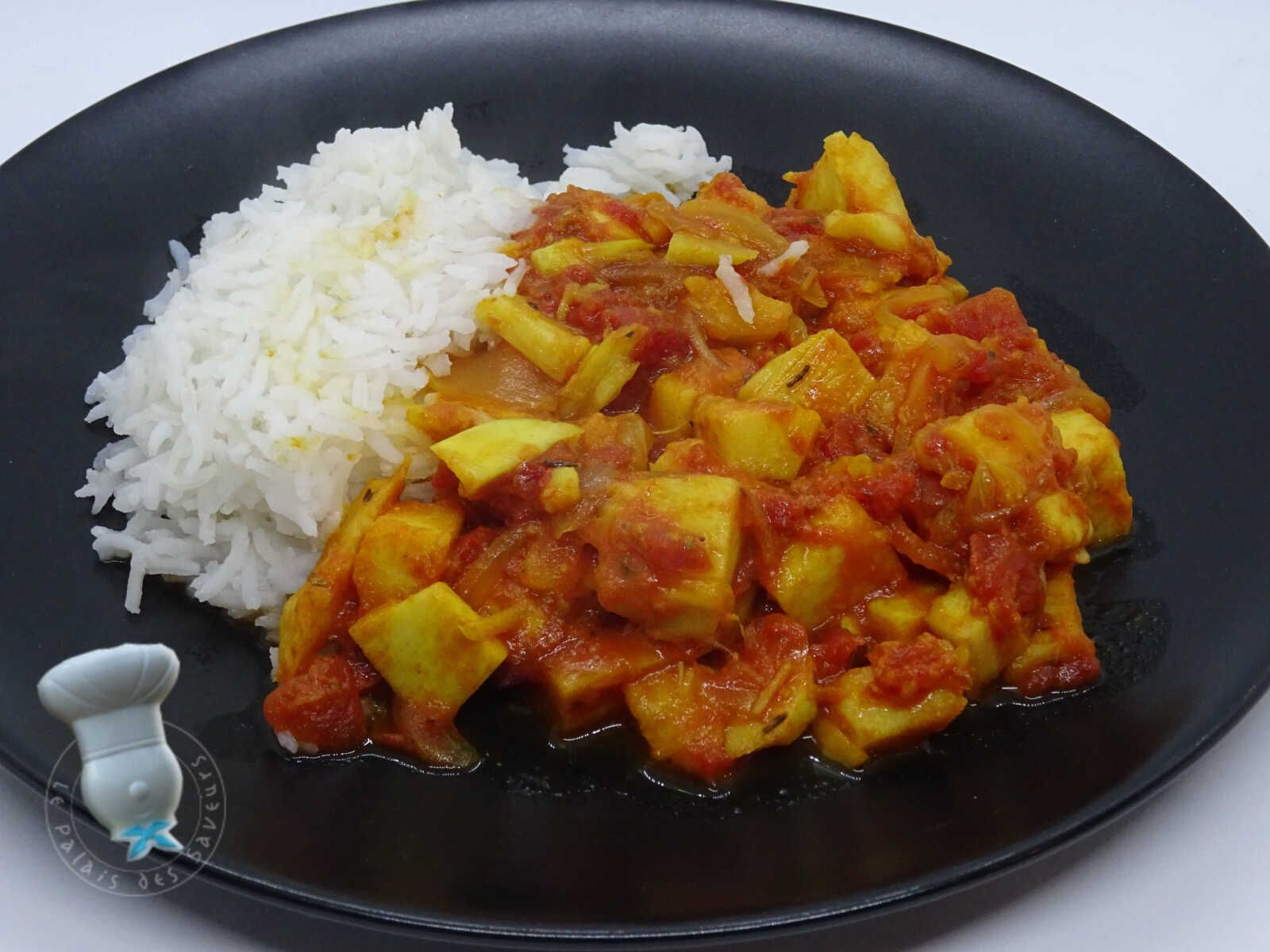 Rougail de cœurs de palmier