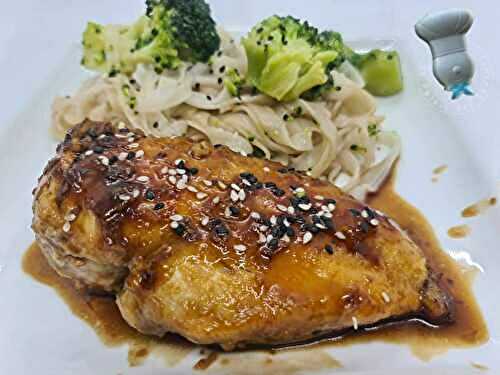 Poulet au miel et à l'ail