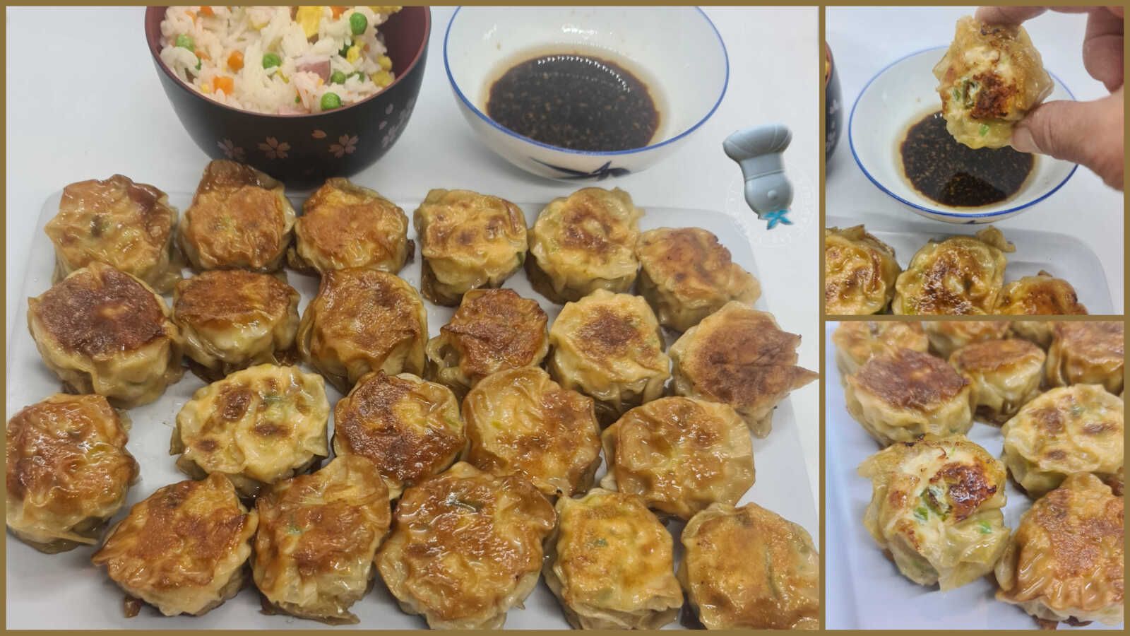 Raviolis au poulet sans pliage