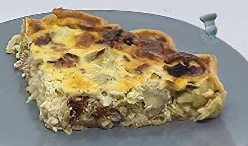 Tarte gourmande au Boursin