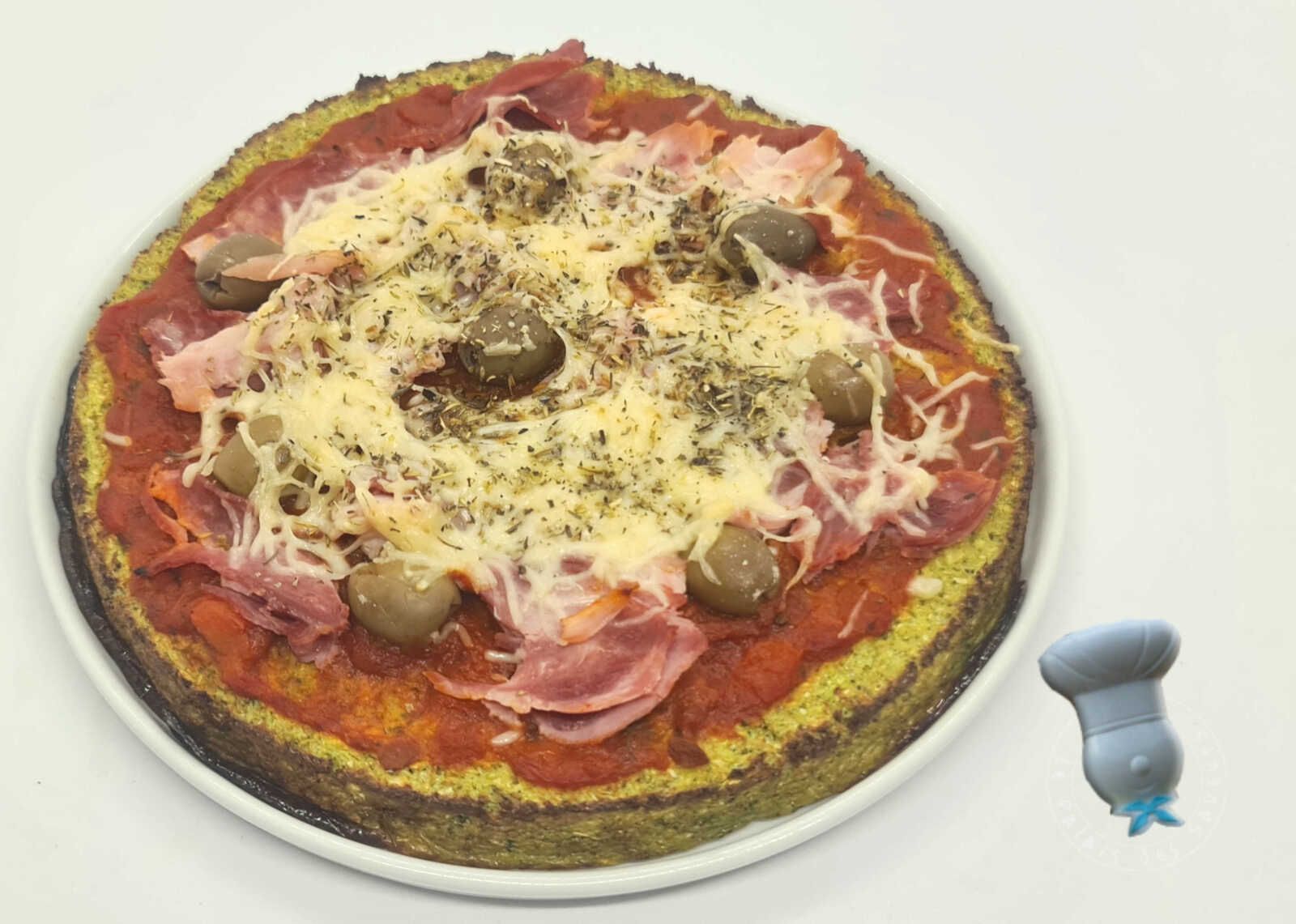 Pizza healthy aux brocolis