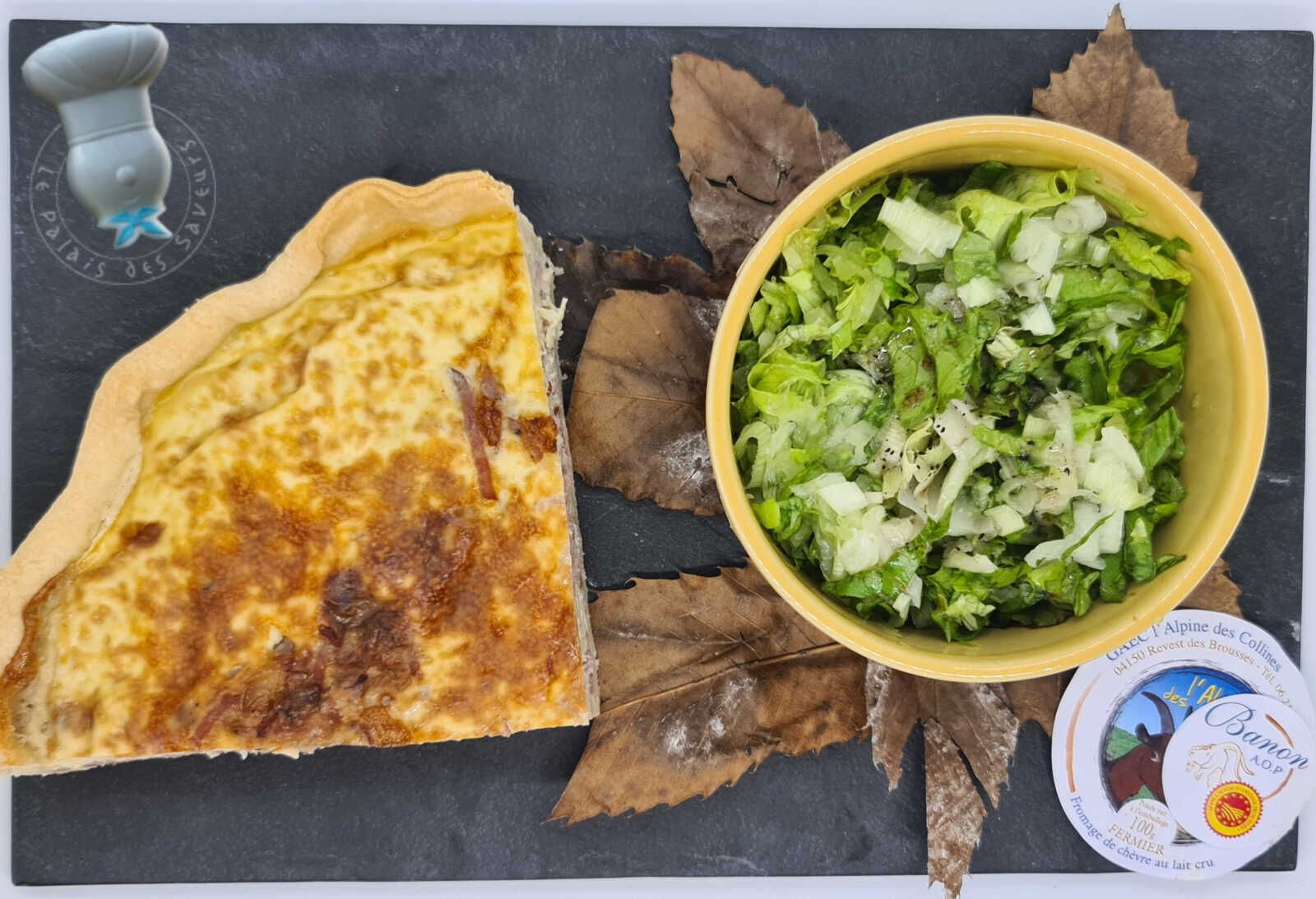 Quiche au Banon