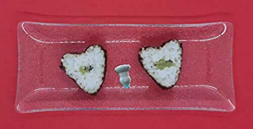 Sushi coeur sucré