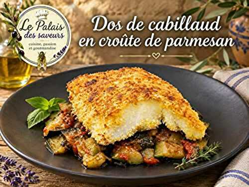 Dos de cabillaud en croûte de parmesan