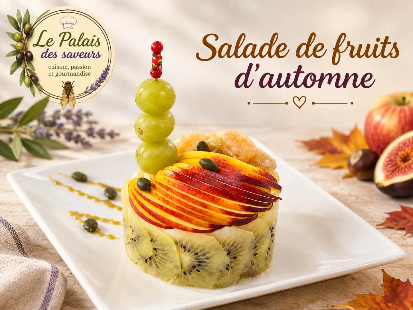 Salade de fruits d'automne