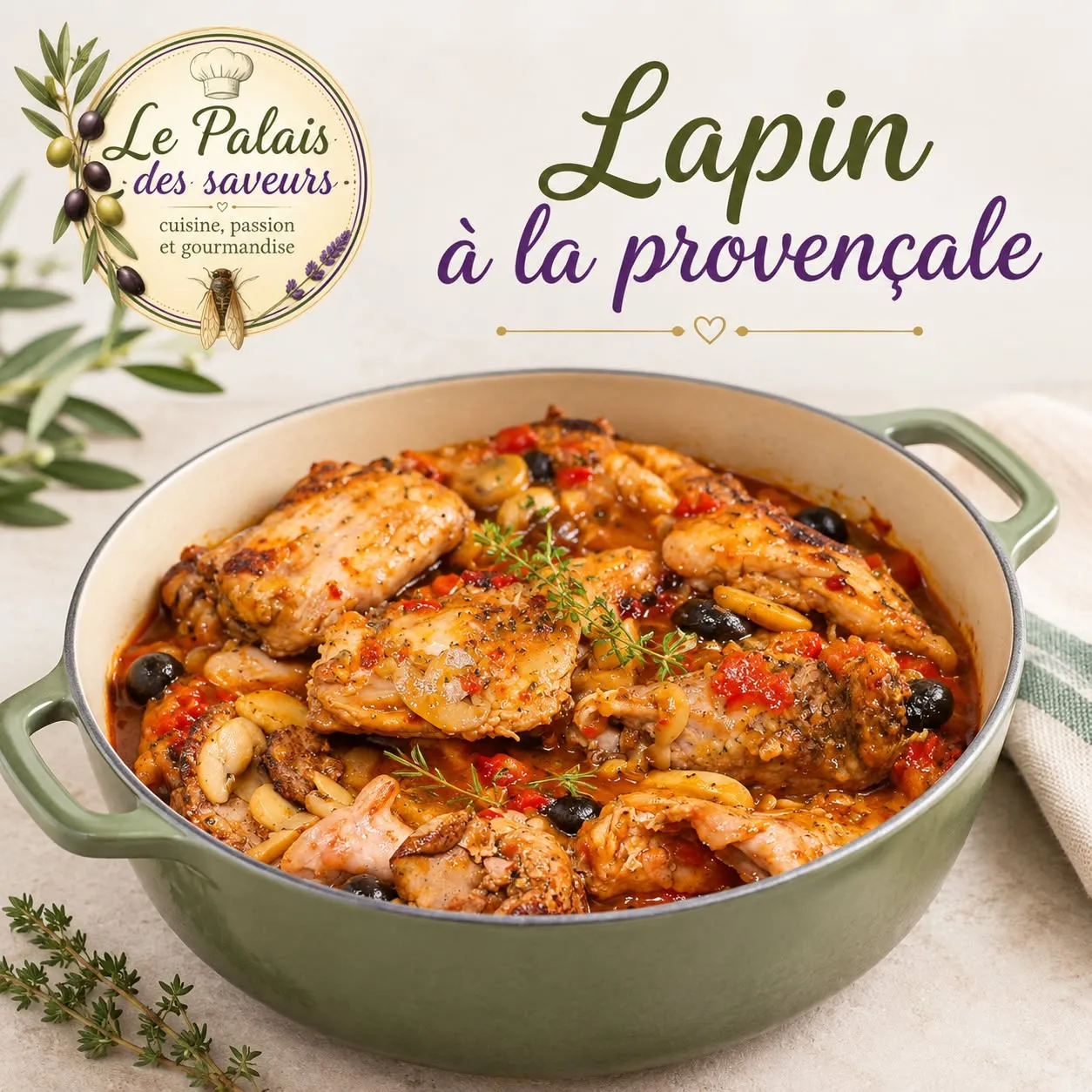 Lapin à la Provençale