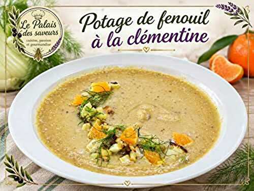 Potage de fenouil à la clémentine