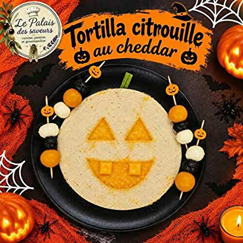 Tortilla citrouille au Cheddar