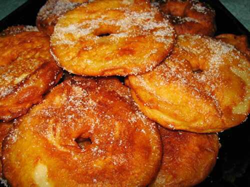 Beignets aux pommes