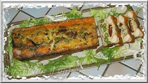 Flan d'asperges vertes au crabe et au surimi (M) - Le sachet d'épices