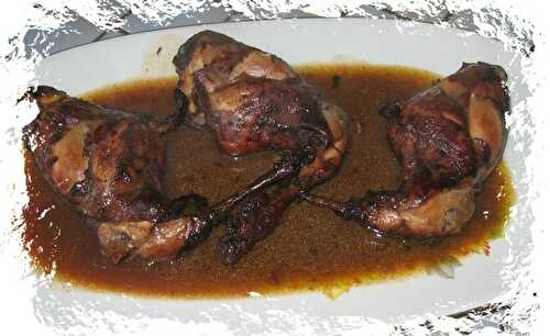 Lapin sauce poivrade