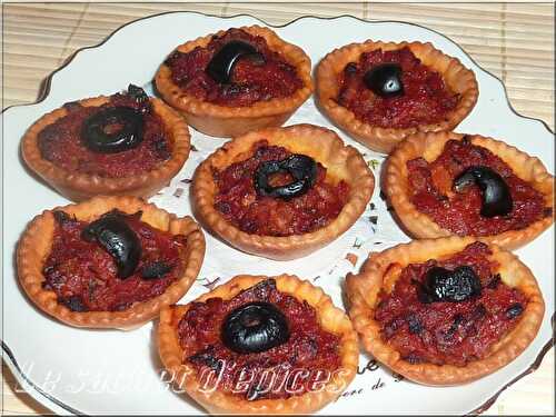 Mini tartelettes à la tomate