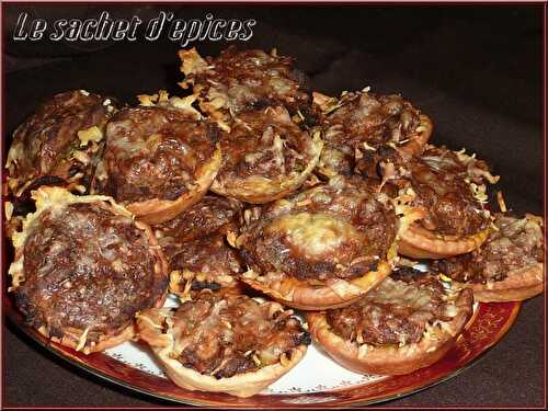 Mini-tartelettes aux légumes de pot-au-feu