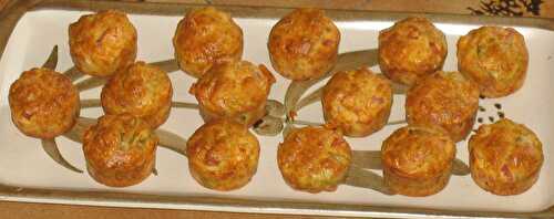 Petits muffins au jambon et olives vertes - Le sachet d'épices