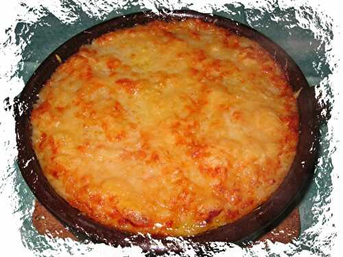 Purée de céleri gratinée